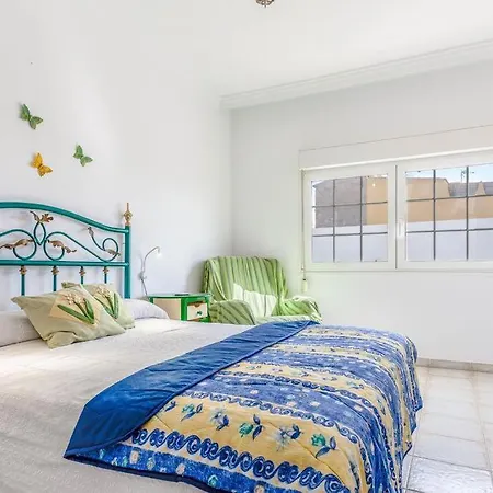 Casa Teresita En La Playa Con Vistas Al Mar, Terraza Y Wi-fi; Se Admiten Mascotas Vakantiehuis Ajuy